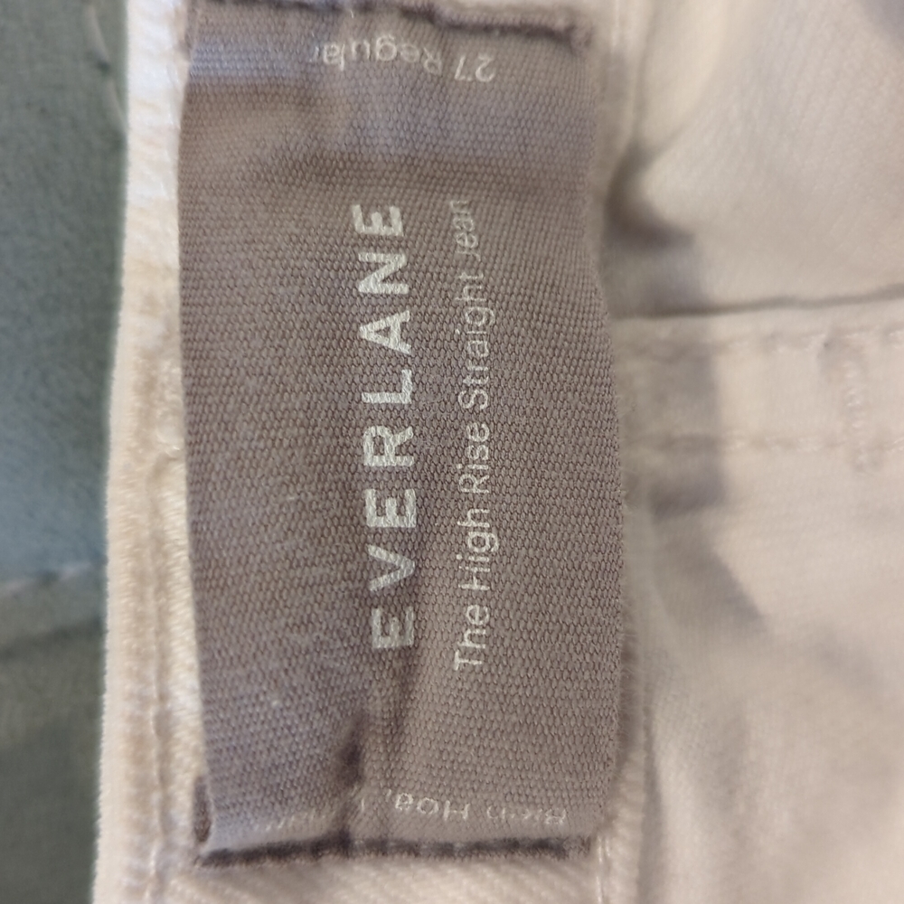 HP💕Everlane😇 High Rise Straight Jean 27R - Picture 3 of 5